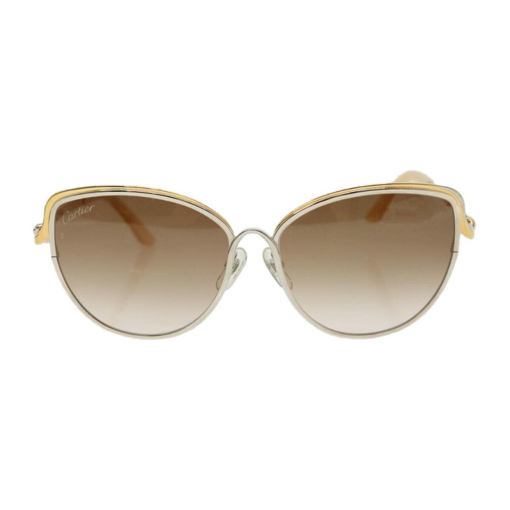 CARTIER Sunglasses Brown - Picture 1 of 9
